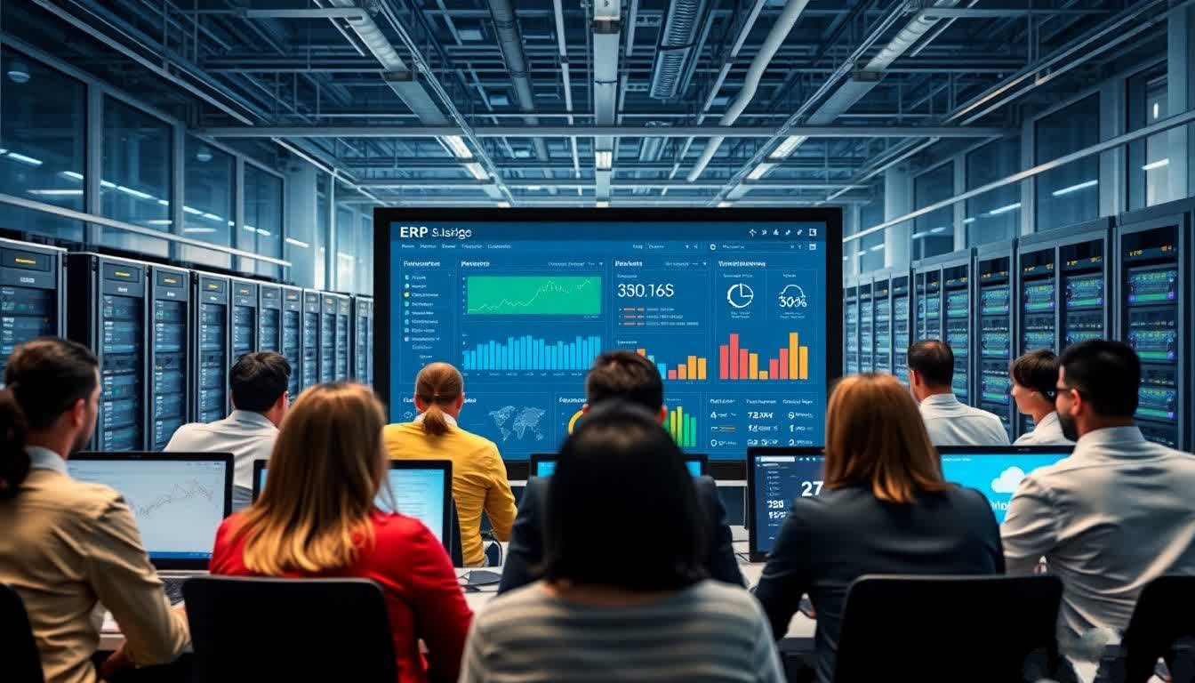 مشاكل تحميل ERP عند زيادة عدد المستخدمين