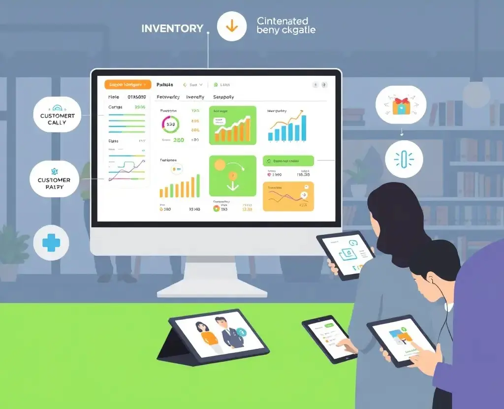 اجعل عملائك أكثر سعادة مع برنامج Raito-ERP لإدارة العملاء وبرنامج نقاط البيع المتكامل