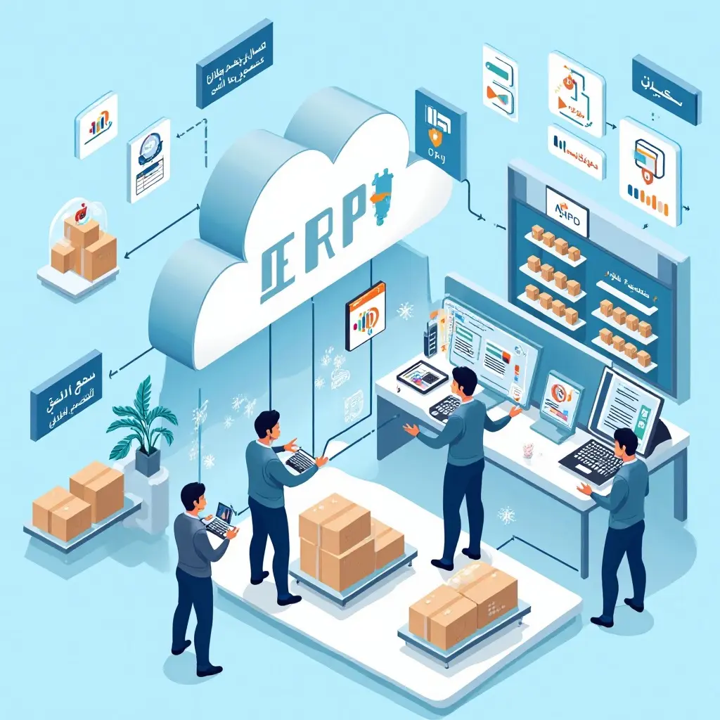 نظام Raito ERP للشركات الصغيرة: الحل الذكي لـ حل إدخال البيانات المتكررة في ERP