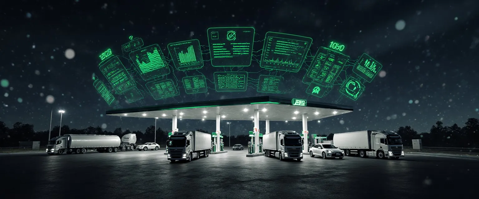 نظام إدارة الوقود عن بعد من خلال Raito-ERP: رؤى فورية لتحسين أداء المحطات