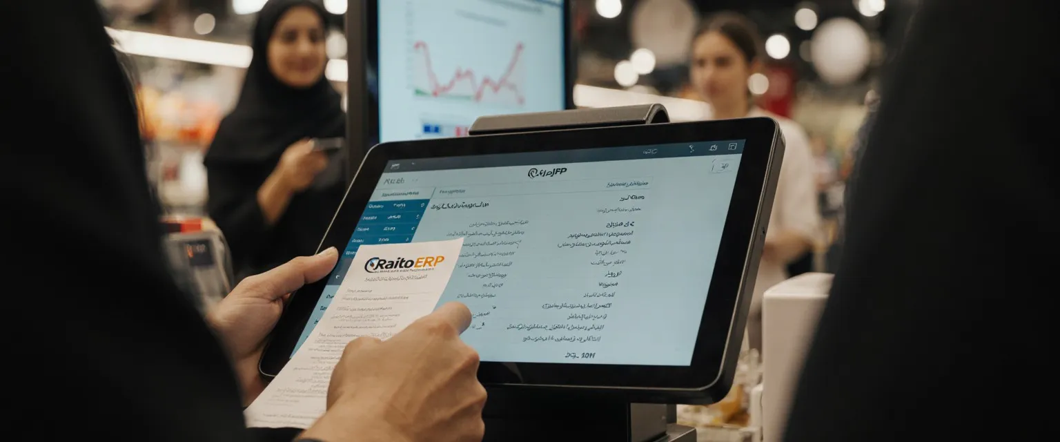 هل تبحث عن برنامج POS عربي قوي وسهل؟ إليك الحل مع Raito‑ERP