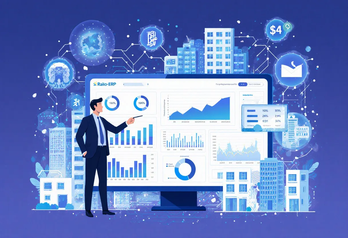 إدارة الممتلكات المدعومة بـ Raito-ERP: كيف توفر الوقت وتزيد الأرباح؟