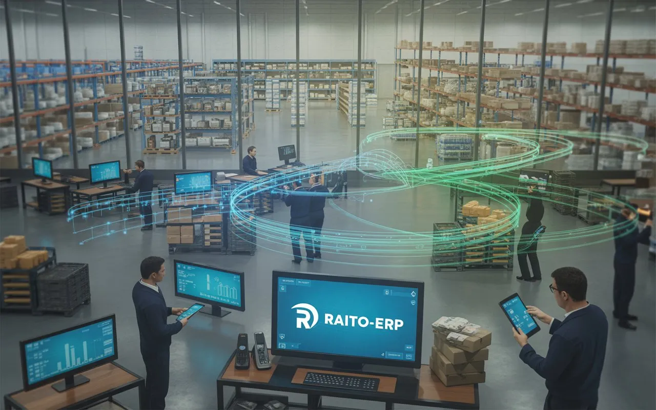 برمجيات التوريد المتقدمة Raito-ERP: أحدث الأدوات لتسهيل الرقابة والتحكم
