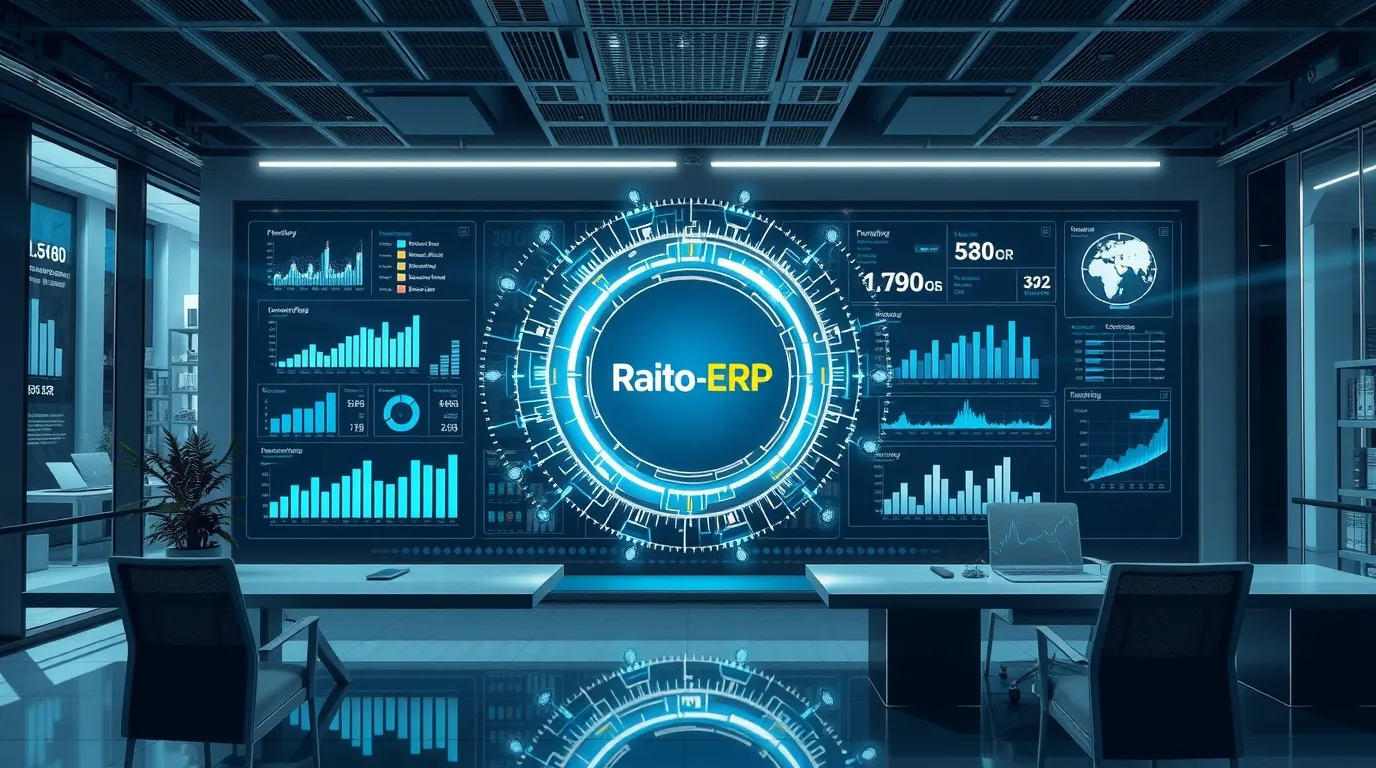 نظام محاسبة متكامل لإدارة الأعمال باستخدام Raito-ERP