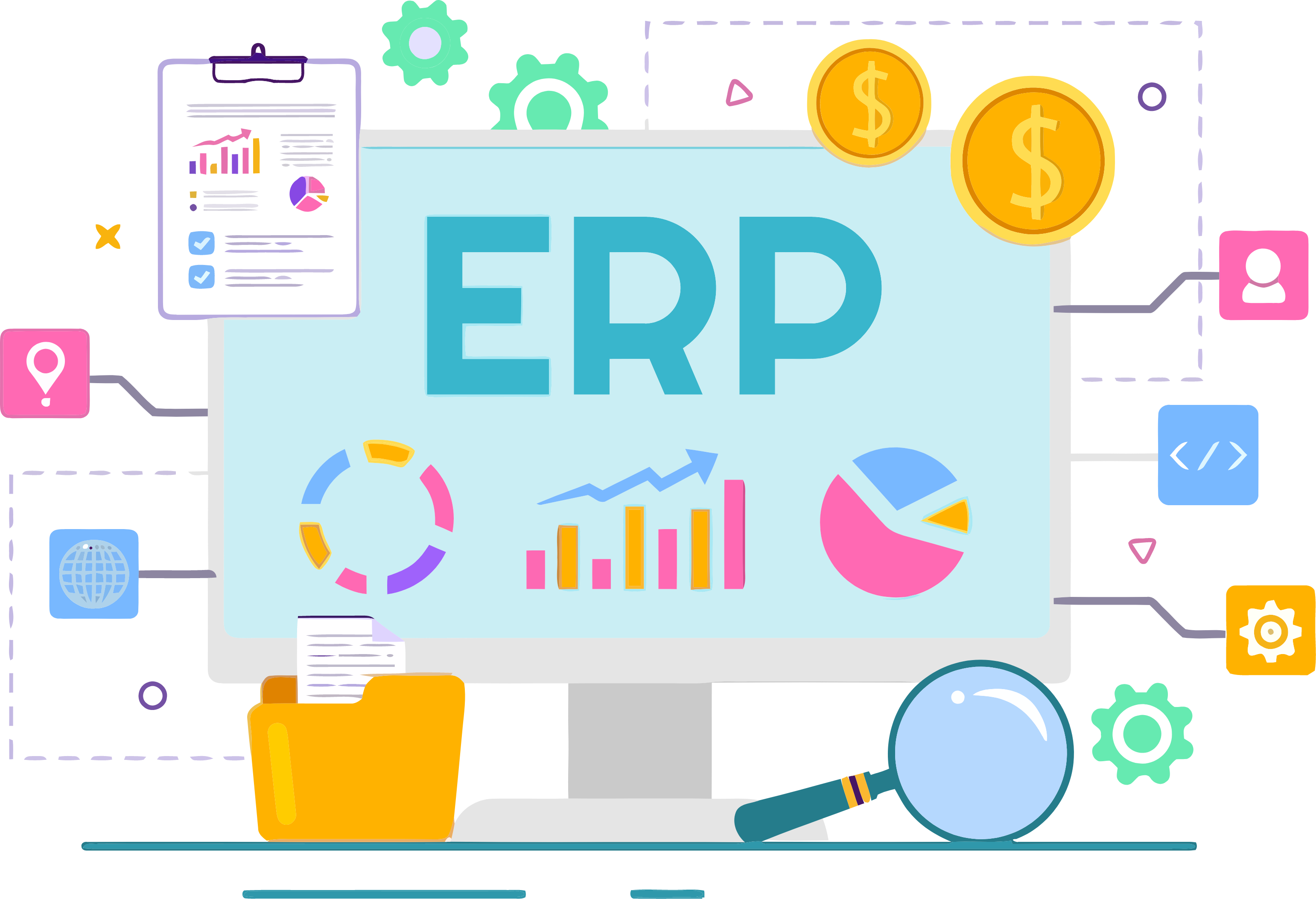 نظام تخطيط موارد المؤسسات (ERP): الحل الشامل لتنظيم الأعمال وتحسين الكفاءة