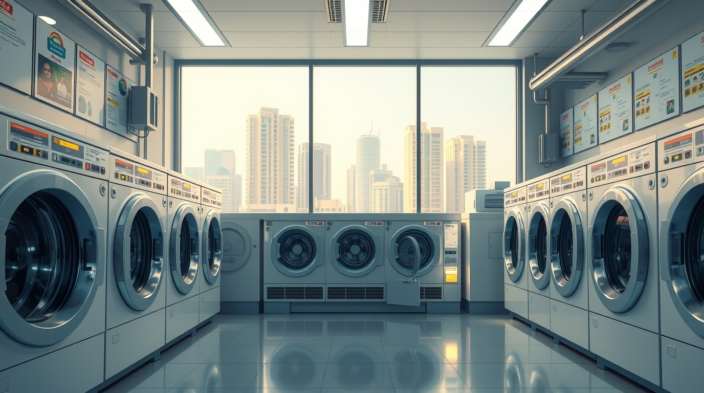 مغسلة الملابس في السعودية وهل المشروع مربح؟