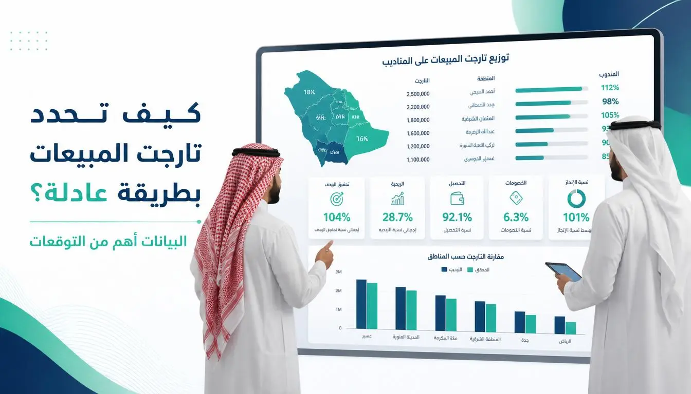 كيف تحدد تارجت المبيعات بطريقة عادلة؟