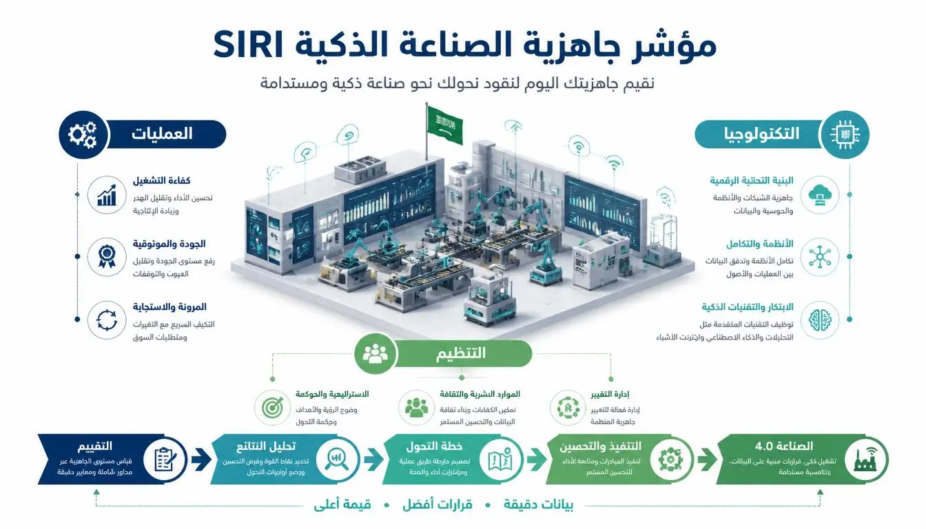 استشاريين لنظام مؤشر جاهزية الصناعة الذكية (SIRI)